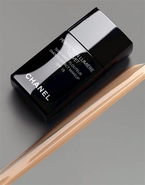 chanel new foundation perfection lumiere|Chanel velvet foundation shades.